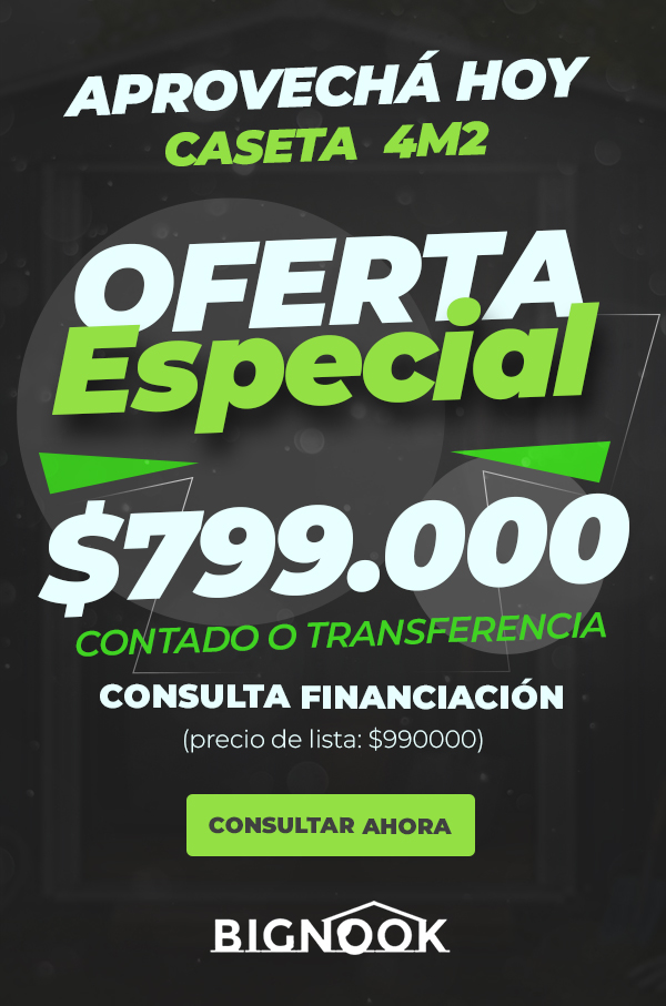 oferta casetas jardin depositos